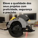 Serra Circular Elétrica com Laser Corte Multiuso (PROMOÇÃO)