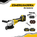 Lixadeira Angular Recarregável 21V com 2 Baterias (PROMOÇÃO)